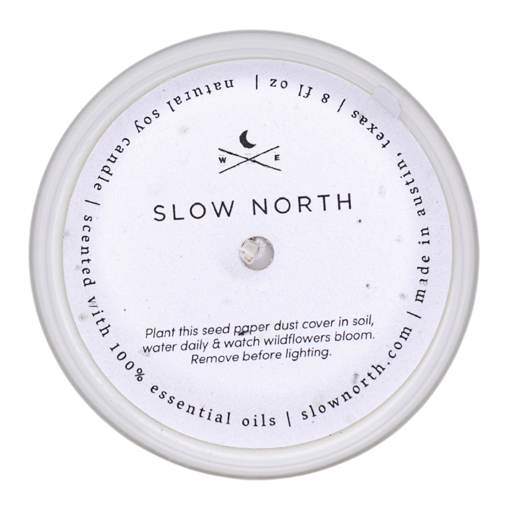 Of The Sea - Signature Soy Candle – Eucalyptus, Lavender & Peppermint by Slow North – view 5