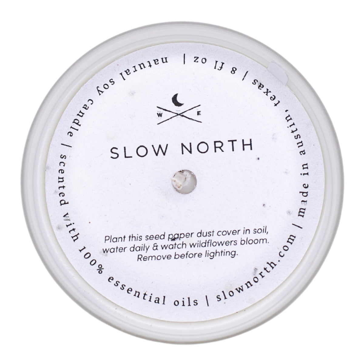 Midnight Garden - Signature Soy Candle – Lavender, Rosemary & Geranium by Slow North – view 6