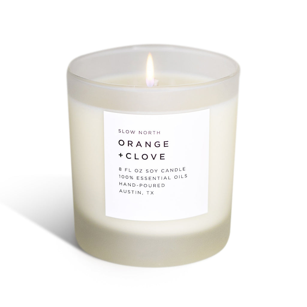 Orange + Clove - Signature Soy Candle by Slow North – view 7