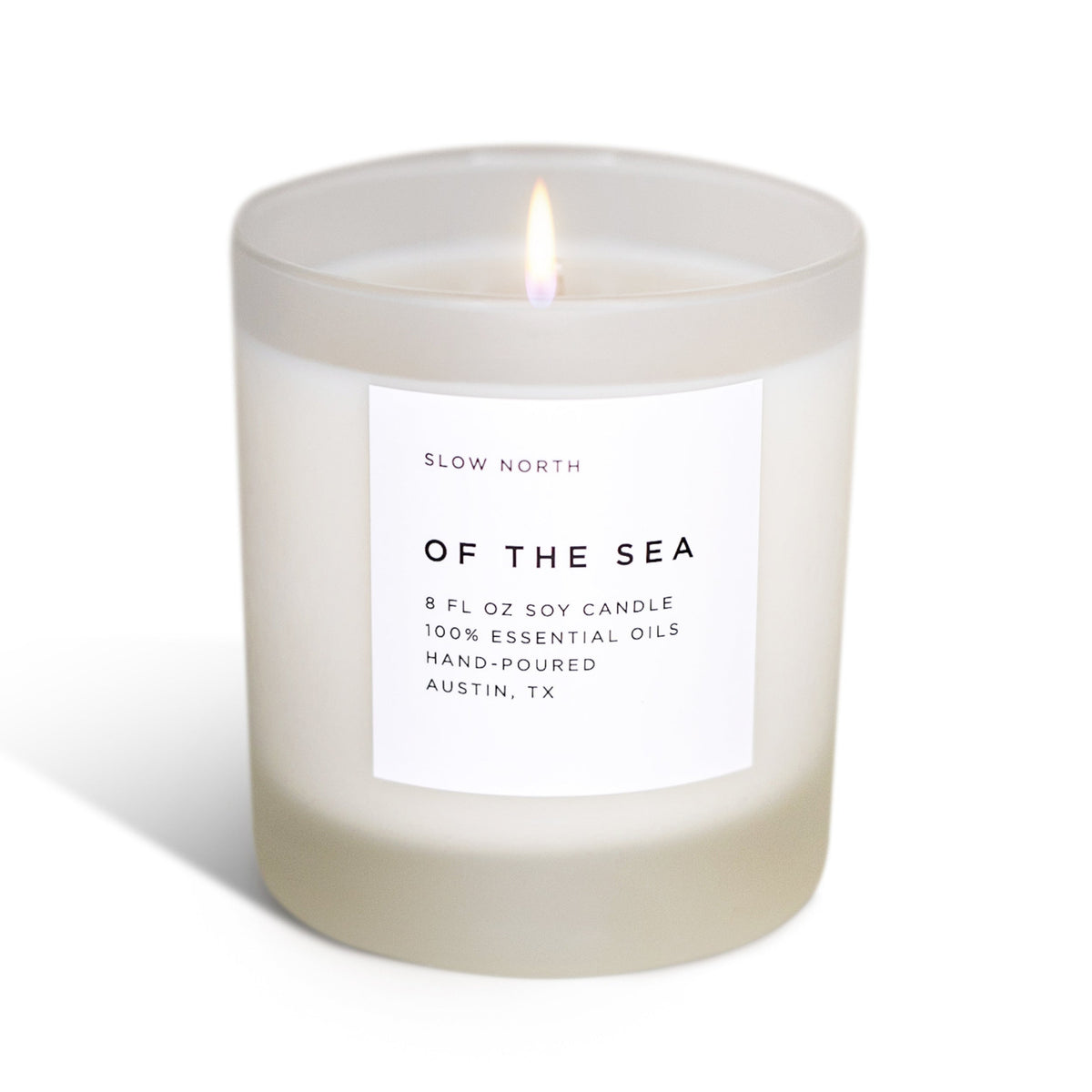 Of The Sea - Signature Soy Candle – Eucalyptus, Lavender & Peppermint by Slow North