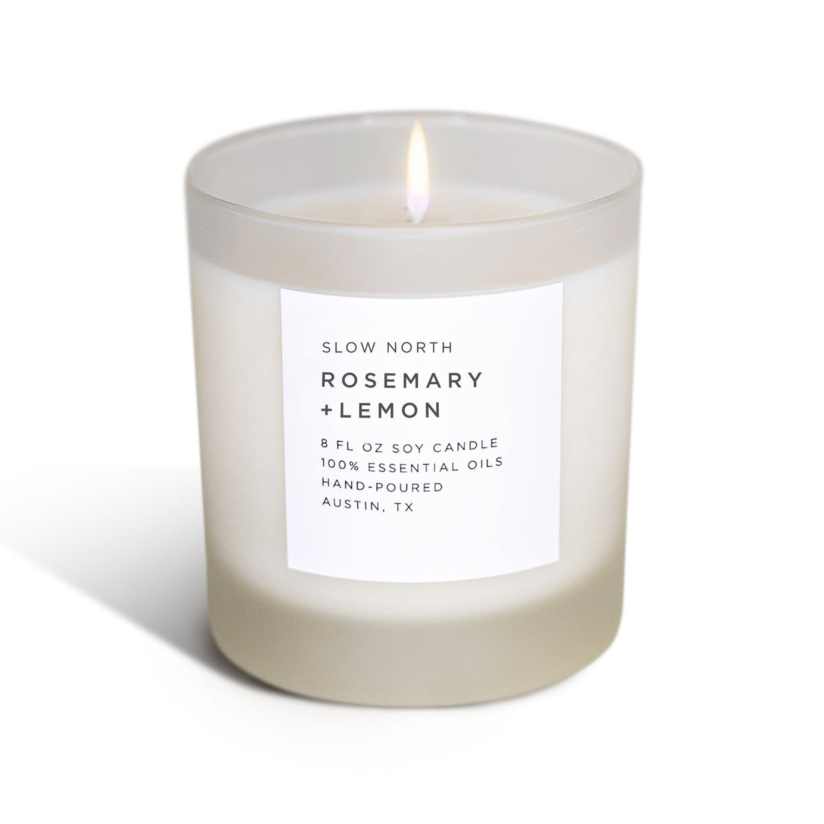 Rosemary + Lemon - Signature Candle by Slow North – view 5