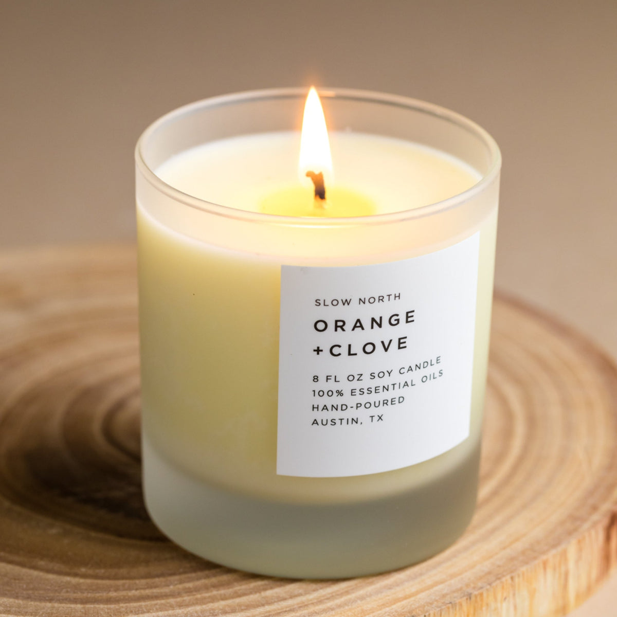 Orange + Clove - Signature Soy Candle by Slow North – view 6