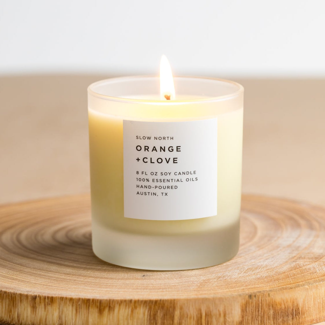 Orange + Clove - Signature Soy Candle by Slow North