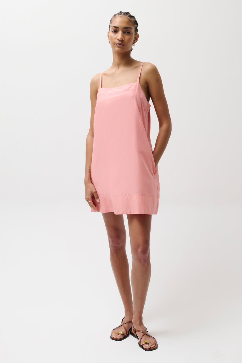 Misa Silk Blend Mini Dress Misa Silk Blend Mini Dress