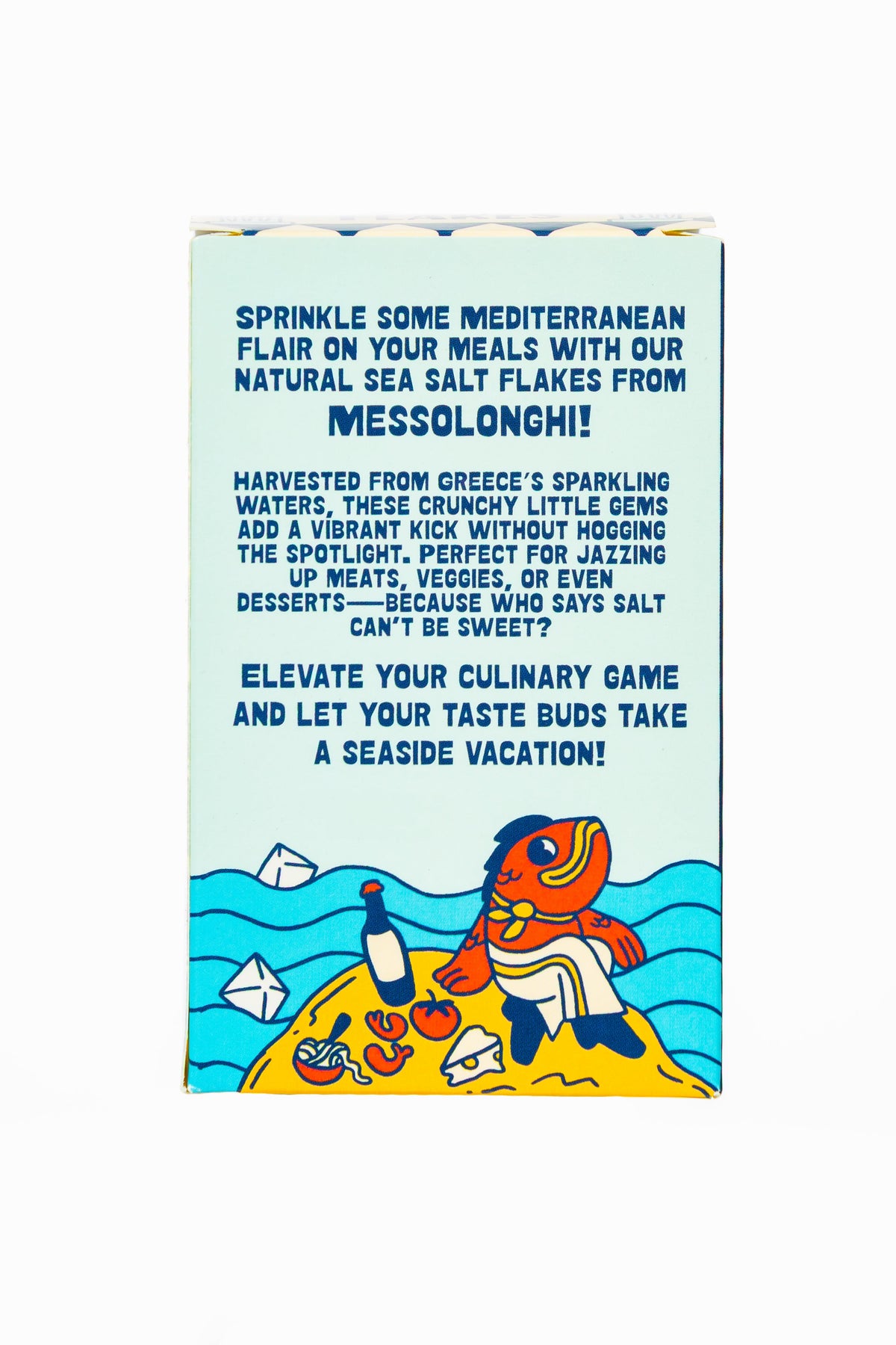 Greek Sea Salt Flakes – Messolonghi Finishing Salt by Primis Imports – view 3