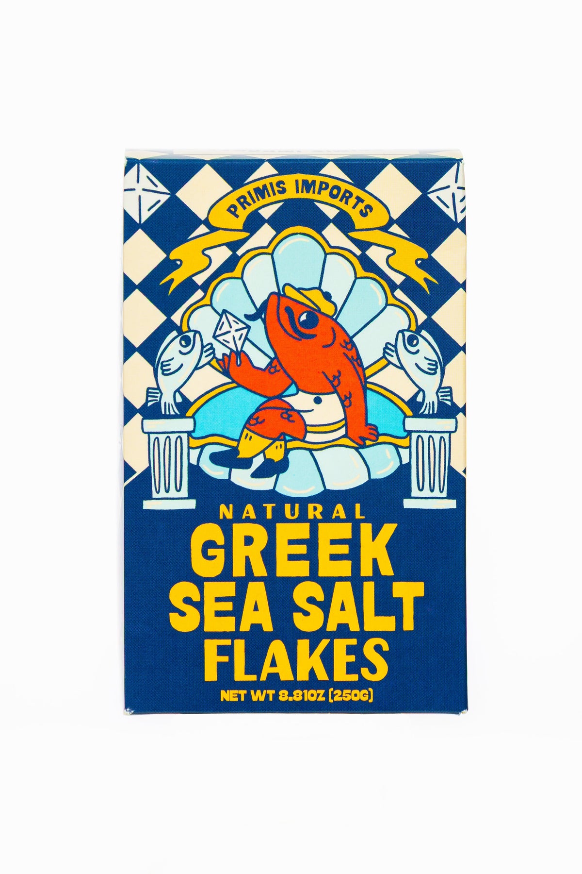 Greek Sea Salt Flakes – Messolonghi Finishing Salt by Primis Imports – view 2