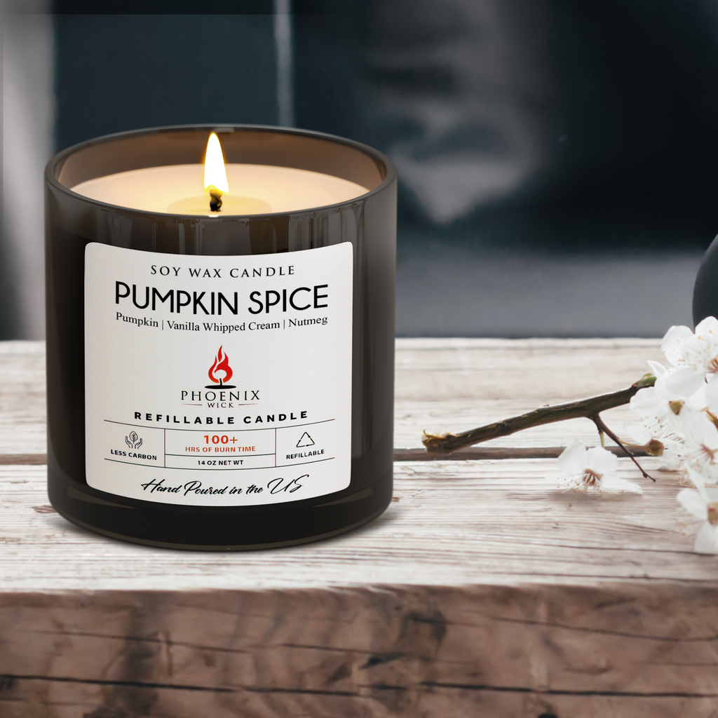 Pumpkin Spice - Candle-Making Kit + Jar by Phoenix Wick – view 4