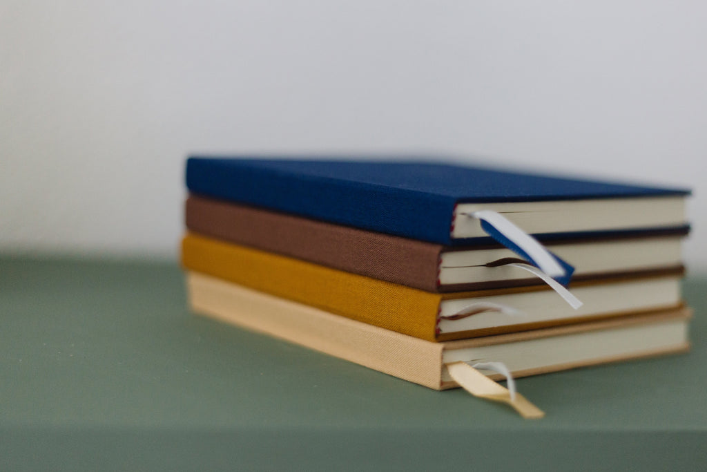 Vintage Bow Foil Embossed Square Linen Notebook by Studio Portmanteau – view 12