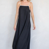 Black Contrast Lined Maxi