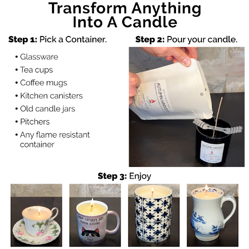 Pine Tree & Balsam - Candle Making Kit by Phoenix Wick – view 2