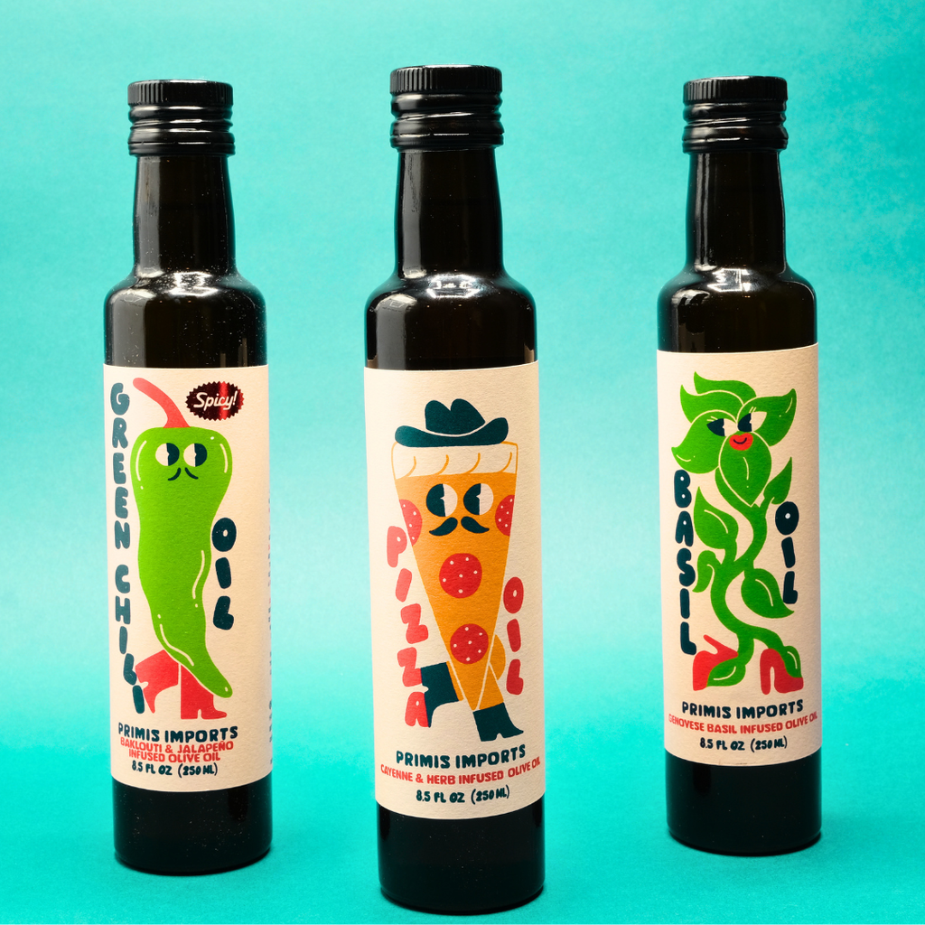 The Infused Oil Trio – Co-Milled Olive Oil Gift Set by Primis Imports – view 2