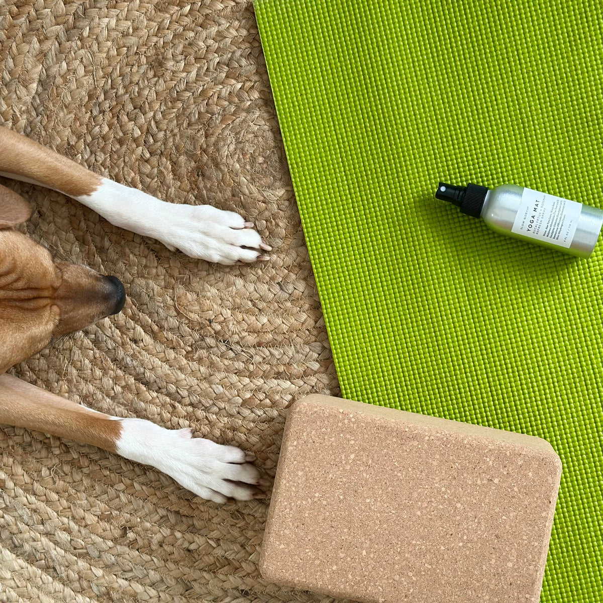Yoga Mat Spray - Eucalyptus + Rosemary by Slow North – view 2