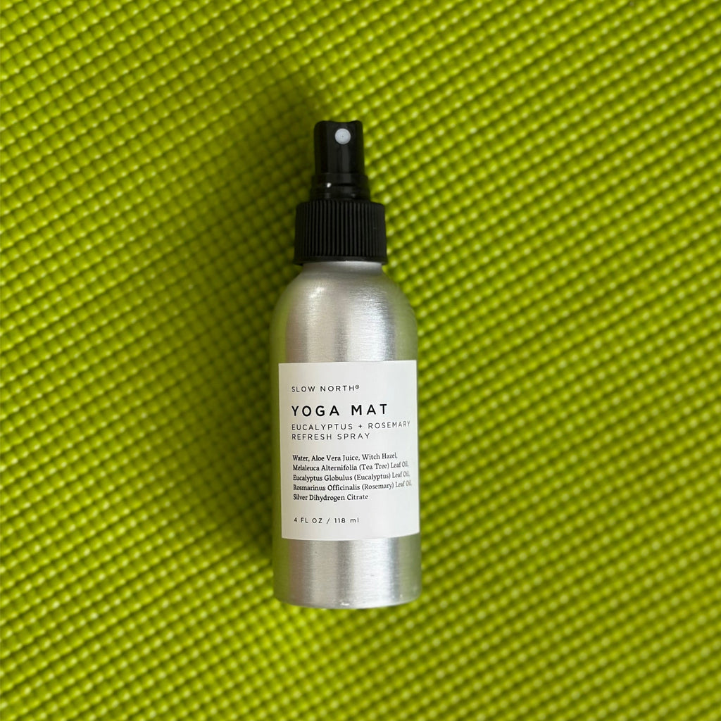 Yoga Mat Spray - Eucalyptus + Rosemary by Slow North – view 5