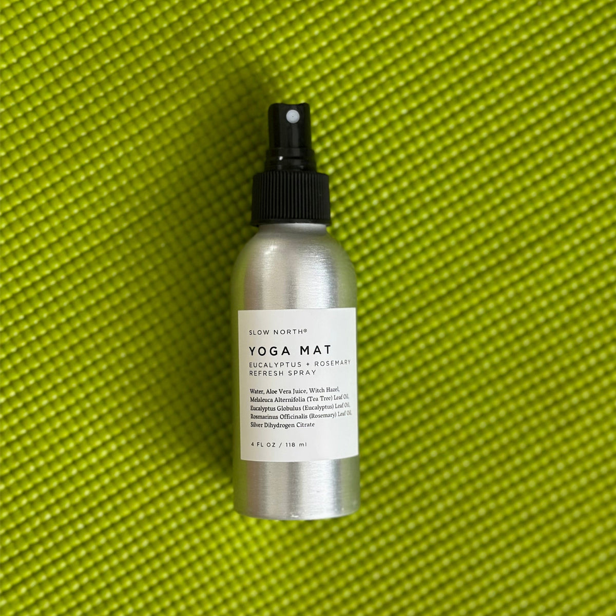 Yoga Mat Spray - Eucalyptus + Rosemary by Slow North – view 5