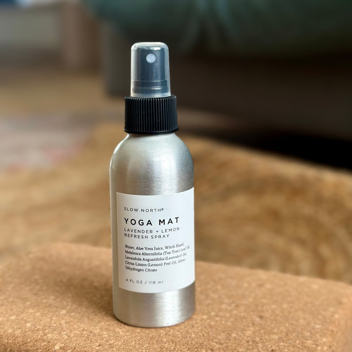 Yoga Mat Spray - Lavender + Lemon by Slow North – view 2
