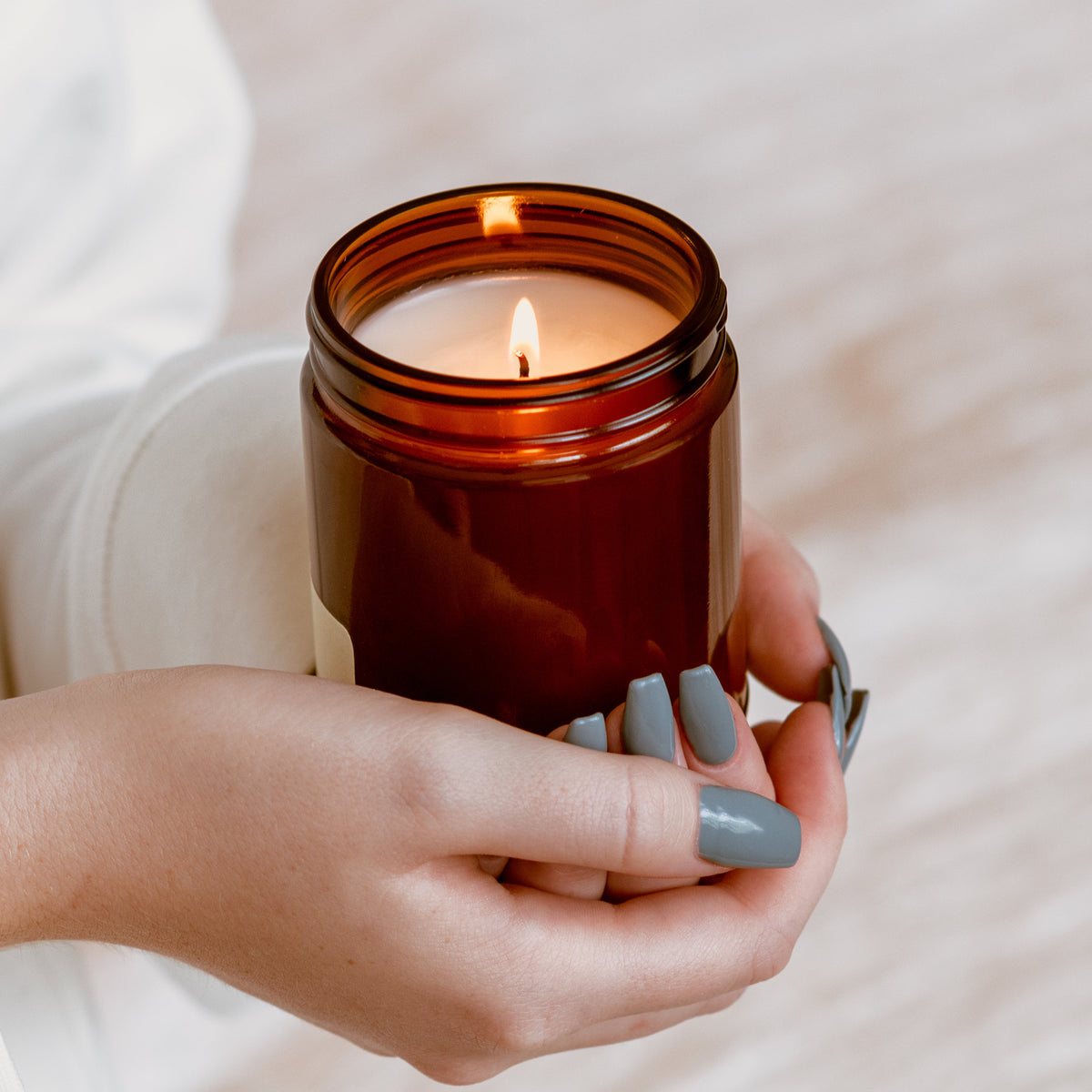 French Lavender Soy Blend Candle — Lavender, Eucalyptus & Cedarwood by Bia Candle Co – view 6