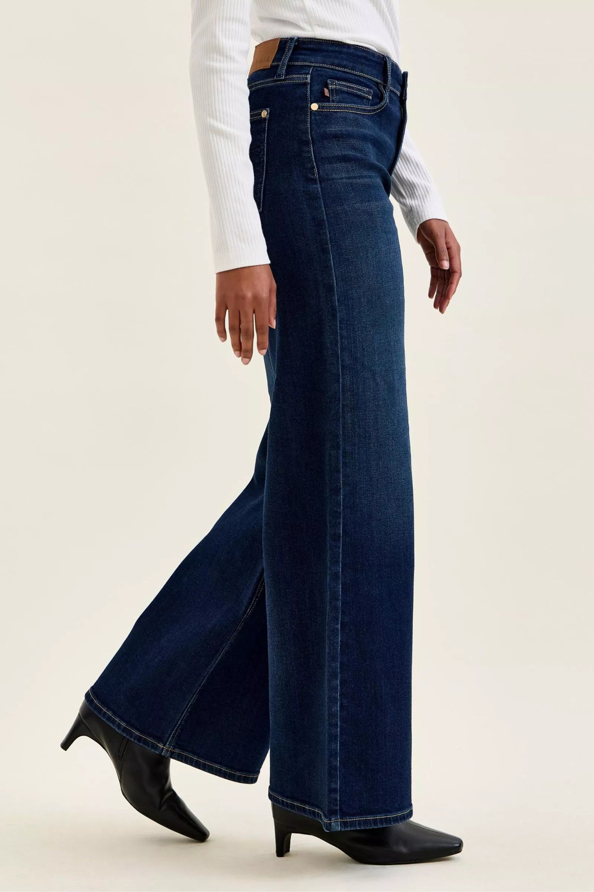 Judy Blue High-Waisted Wide-Leg Dark Wash Jeans – view 2