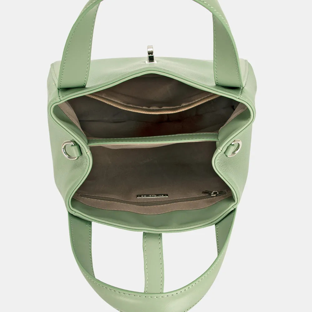 David Jones PU Leather Bucket Bag – view 8