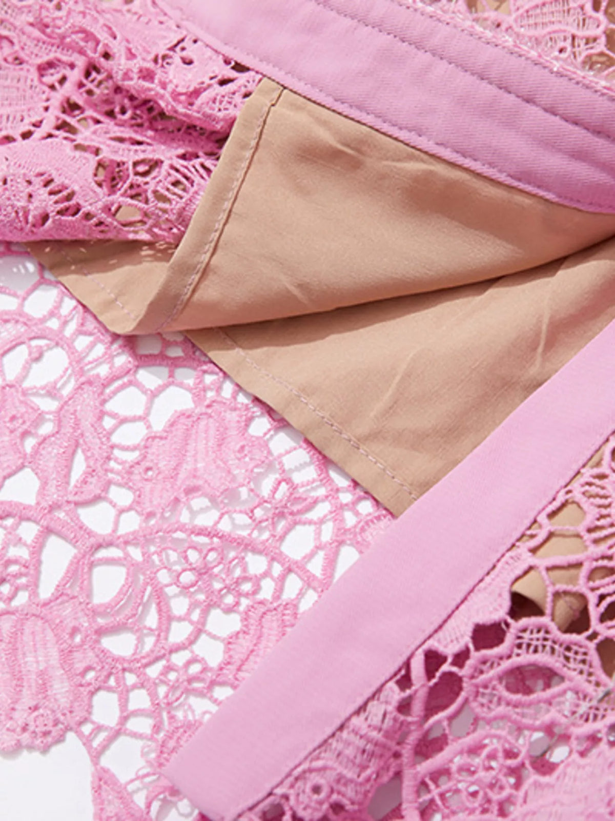Lace Button-Up Midi Dress by Brocade – view 14