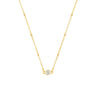 Birthstone Necklace Gold
