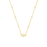 Birthstone Necklace Gold