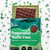 Peppermint White Chocolate Waffle Cone Bar - Holiday Limited