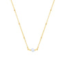 Birthstone Necklace Gold