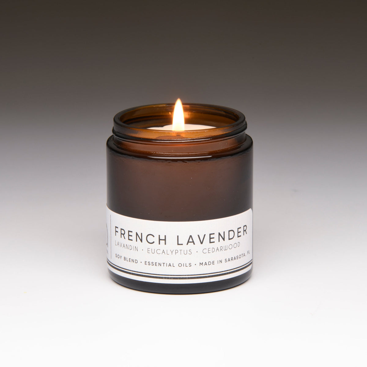 French Lavender Soy Blend Candle — Lavender, Eucalyptus & Cedarwood by Bia Candle Co