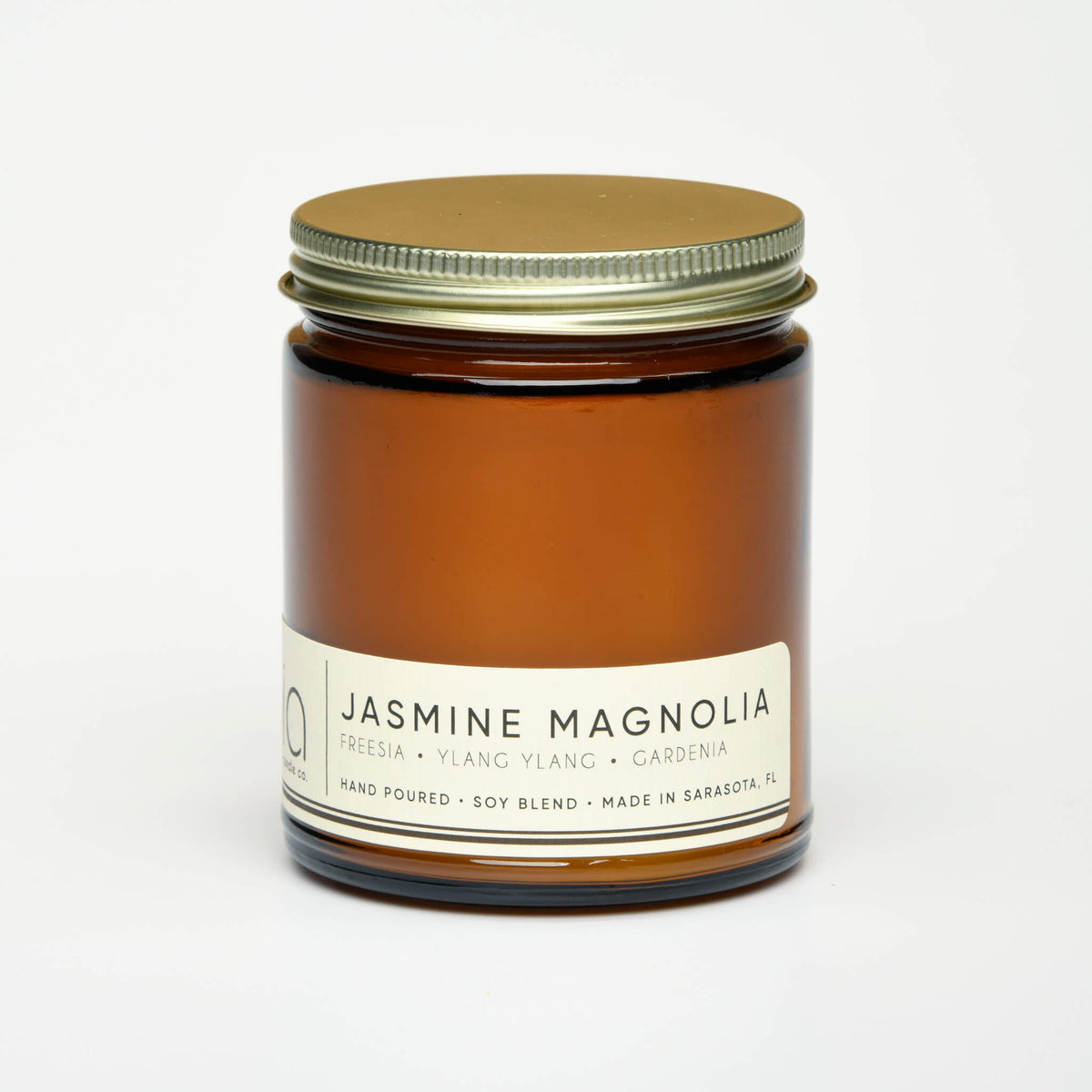 Jasmine Magnolia Soy Blend Candle — Gardenia, Ylang Ylang & Musk by Bia Candle Co – view 7