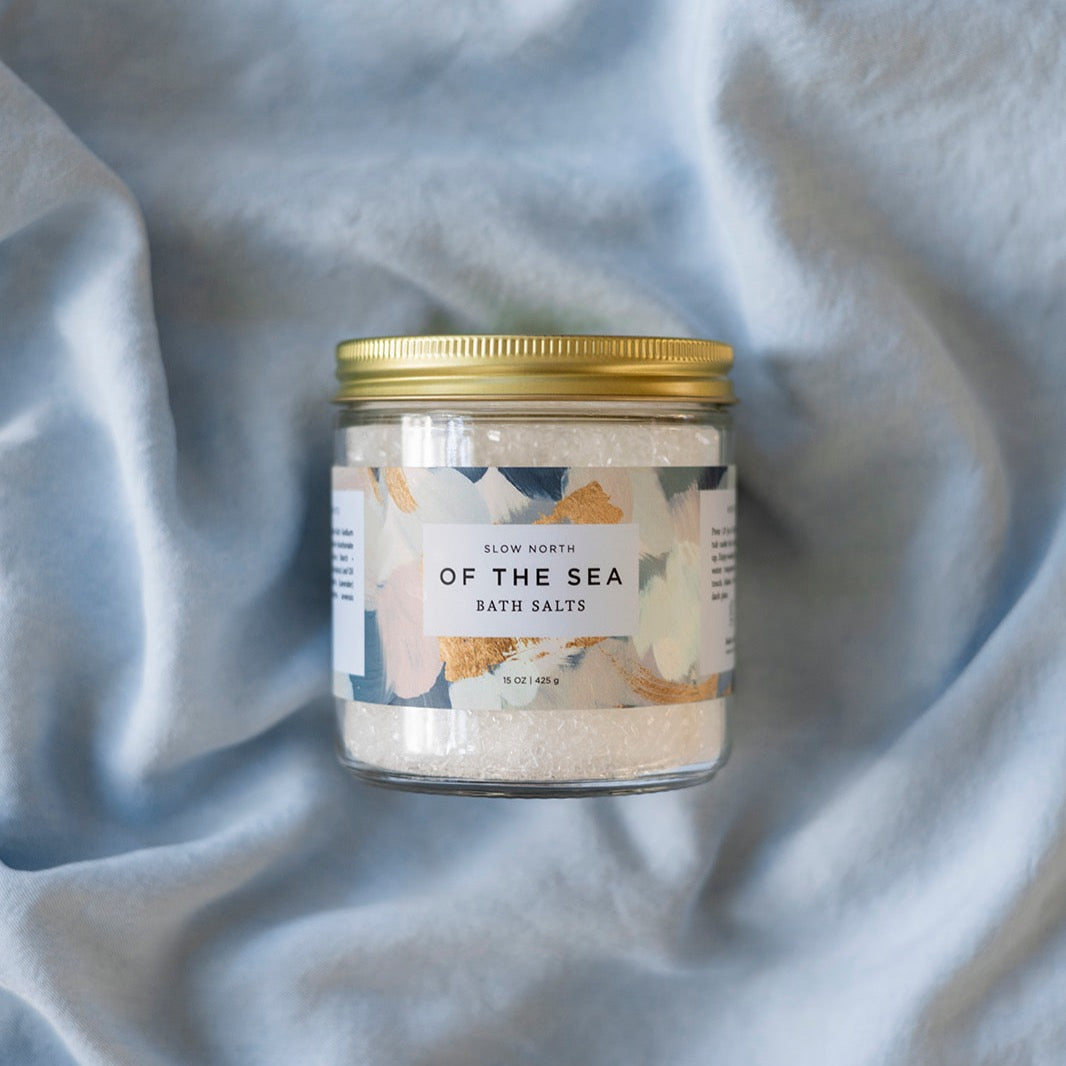 Of The Sea Bath Salts - 15 oz Jar by Slow North – view 5