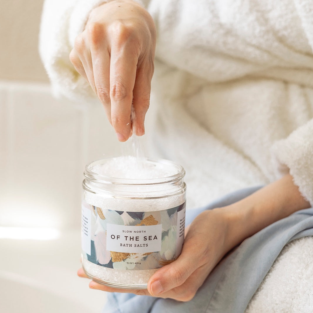 Of The Sea Bath Salts - 15 oz Jar by Slow North – view 2