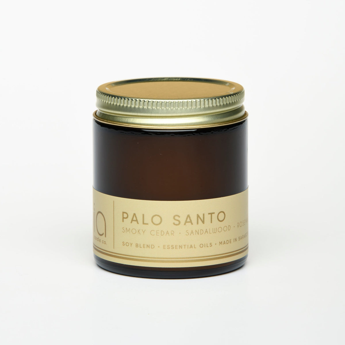 Palo Santo Soy Blend Candle — Cedarwood, Incense & Sandalwood by Bia Candle Co – view 14