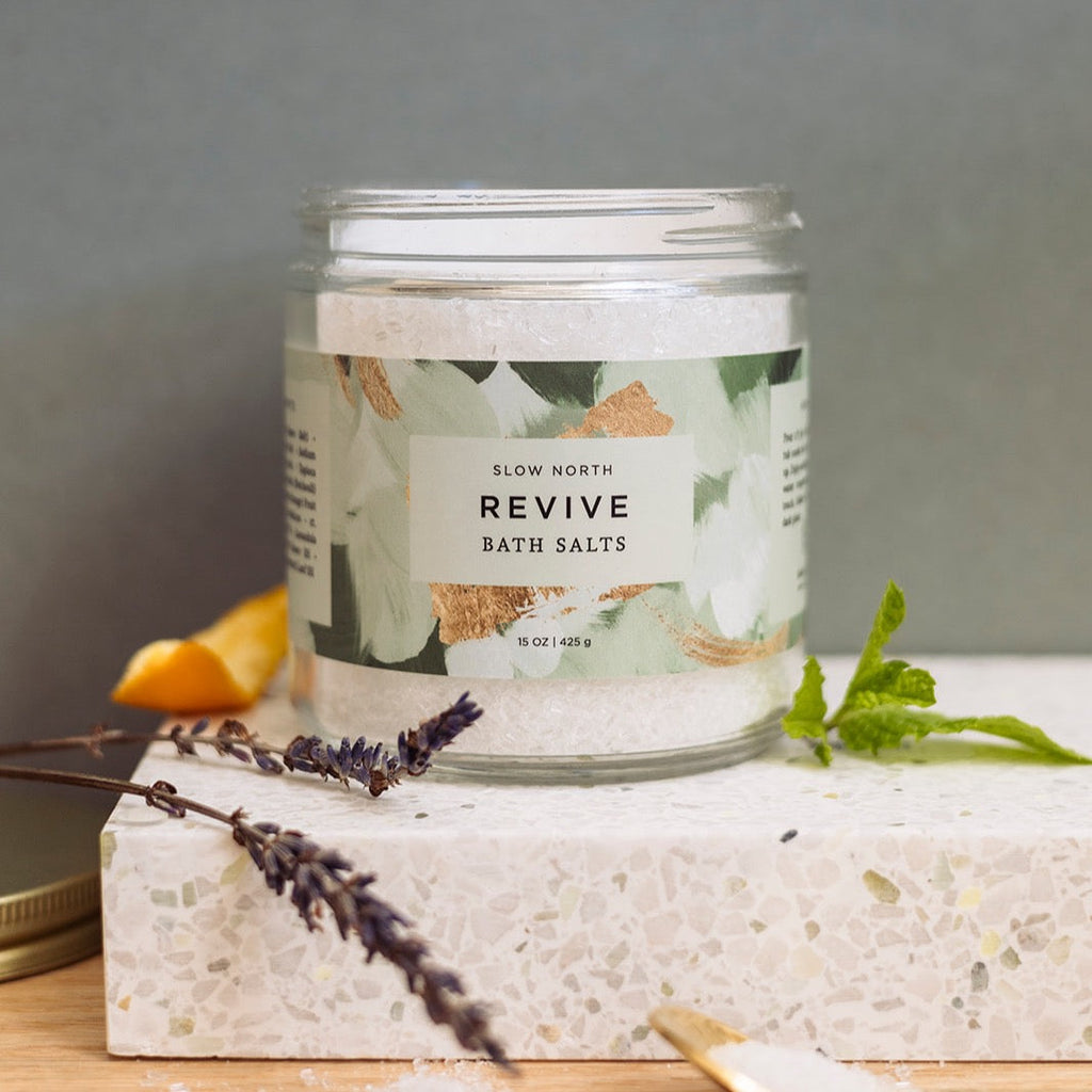 Revive Bath Salts - 15 oz Jar by Slow North – view 3