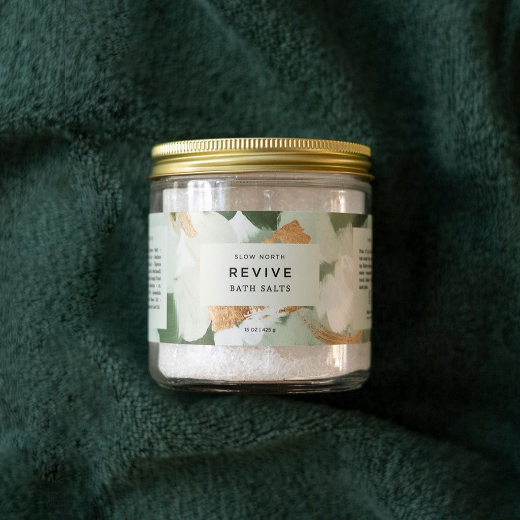 Revive Bath Salts - 15 oz Jar by Slow North – view 6