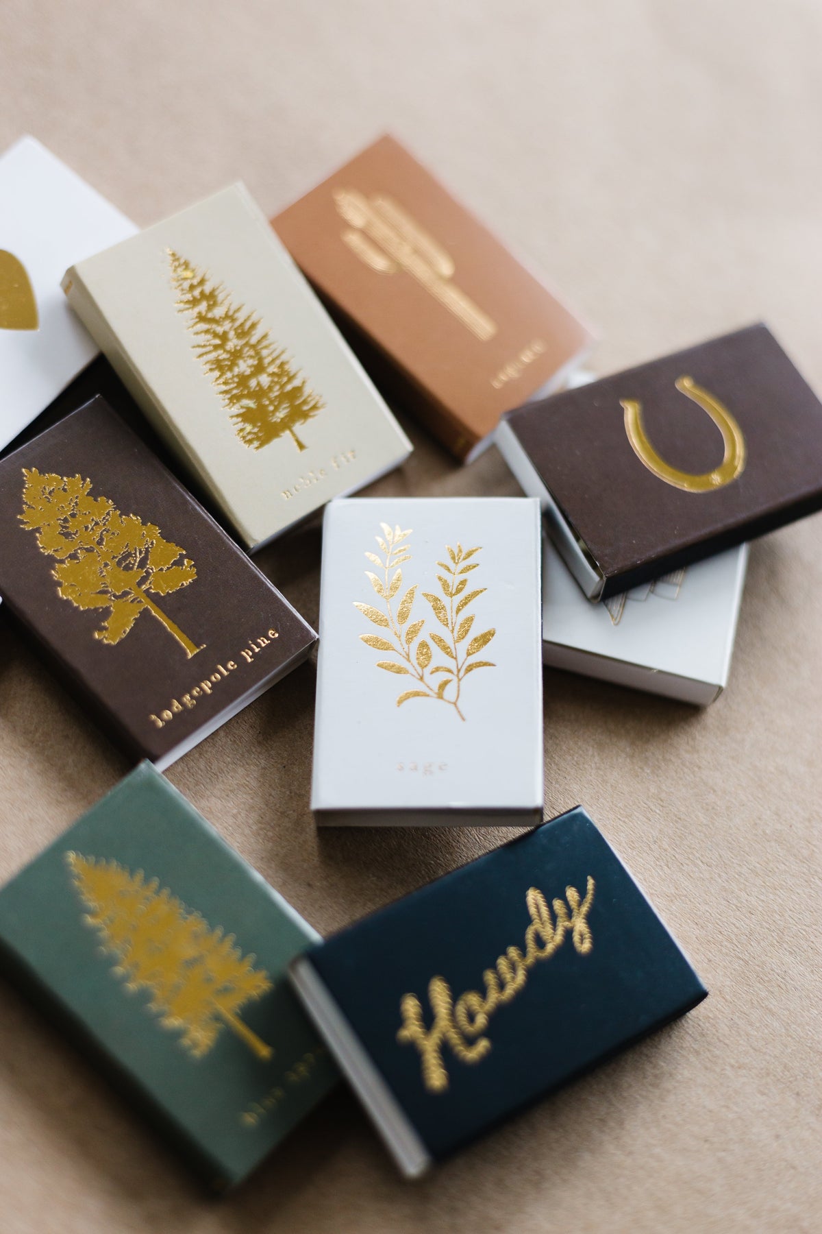 Cozy Quilt Matchbox | Folk Art Candle Matches | Vintage Decor by Studio Portmanteau – view 5
