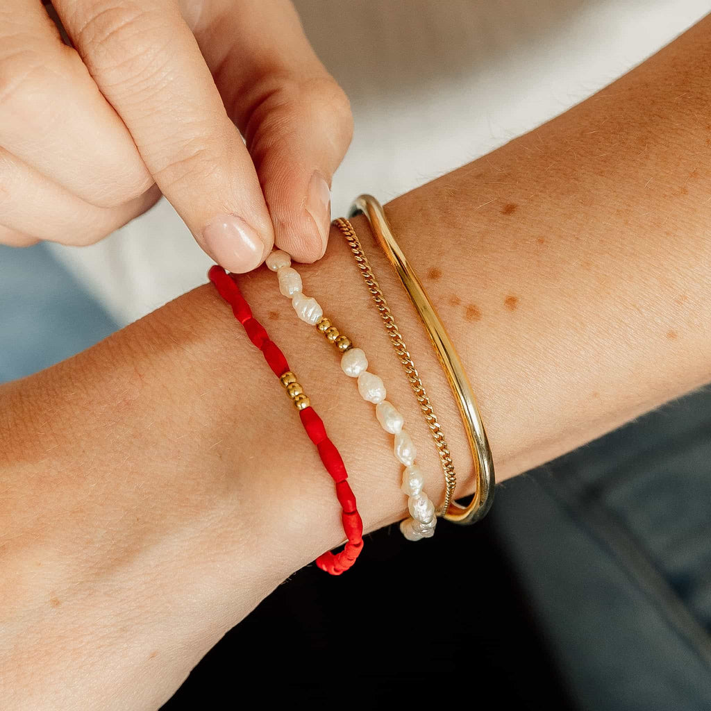 Grace Pearl Bracelet by Sela Designs – view 5