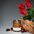 Velvet Goddess Candle - Cherry, Vanilla & Golden Amber by Bia Candle Co – view 2