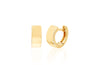 Gold Jumbo Huggie Earring