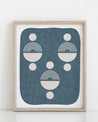 Totem Shape Face Art Print