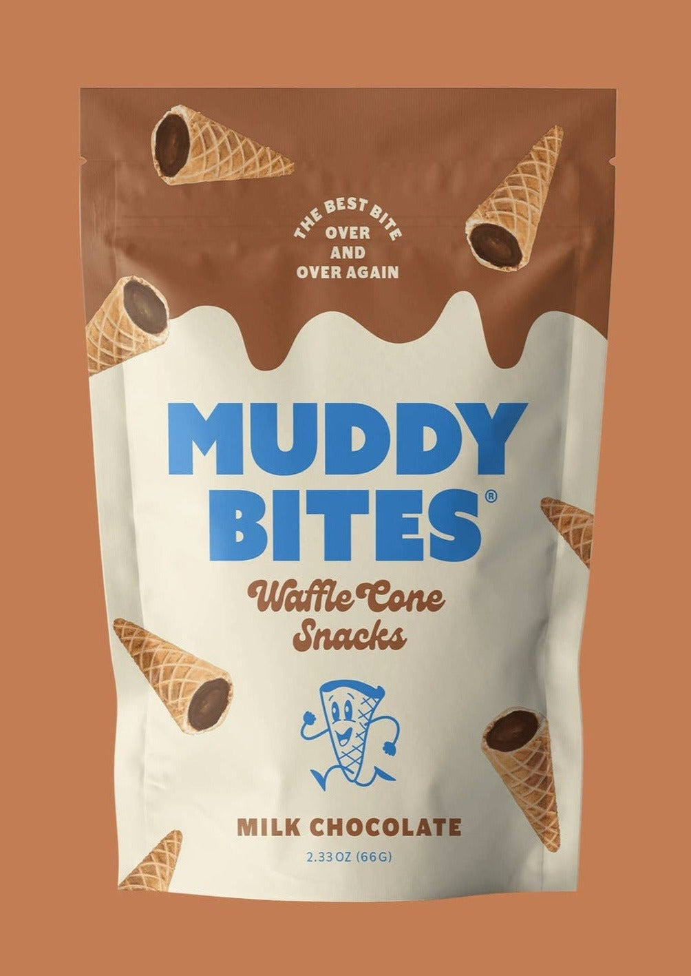 Muddy Bites Chocolate Waffle Cone Snacks